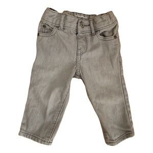 🌟3/$15🌟The Children's Place Grey Wash Skinny Jeans Baby Size 6-9M